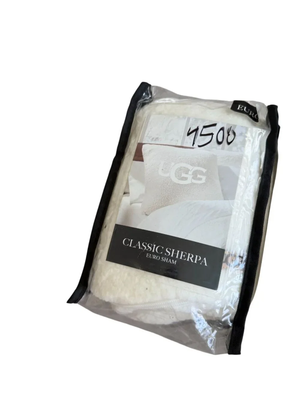 UGG AUSTRALIA Set of 2 Sherpa Euro Pillow Shams NEW NWT